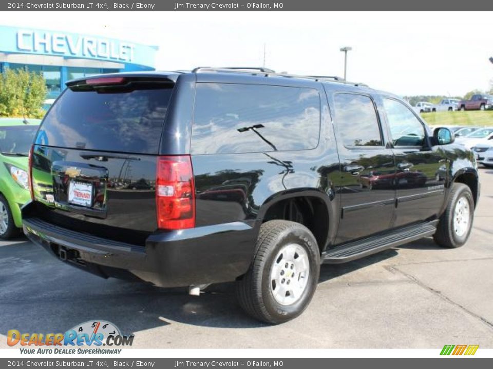 2014 Chevrolet Suburban LT 4x4 Black / Ebony Photo #3