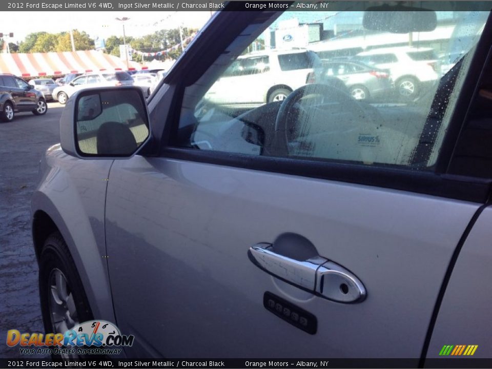 2012 Ford Escape Limited V6 4WD Ingot Silver Metallic / Charcoal Black Photo #6