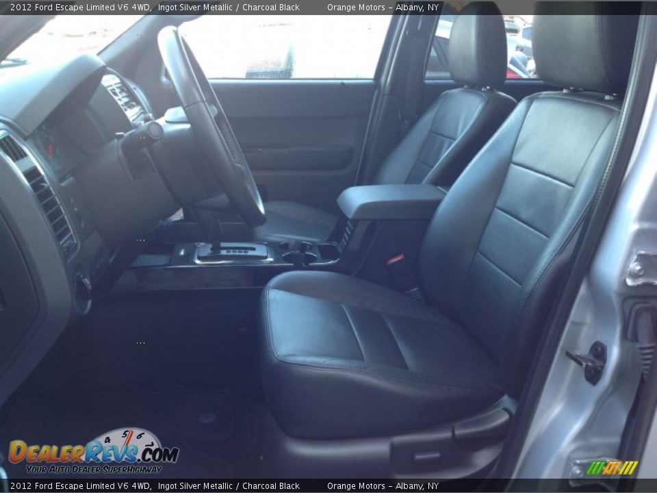 2012 Ford Escape Limited V6 4WD Ingot Silver Metallic / Charcoal Black Photo #8