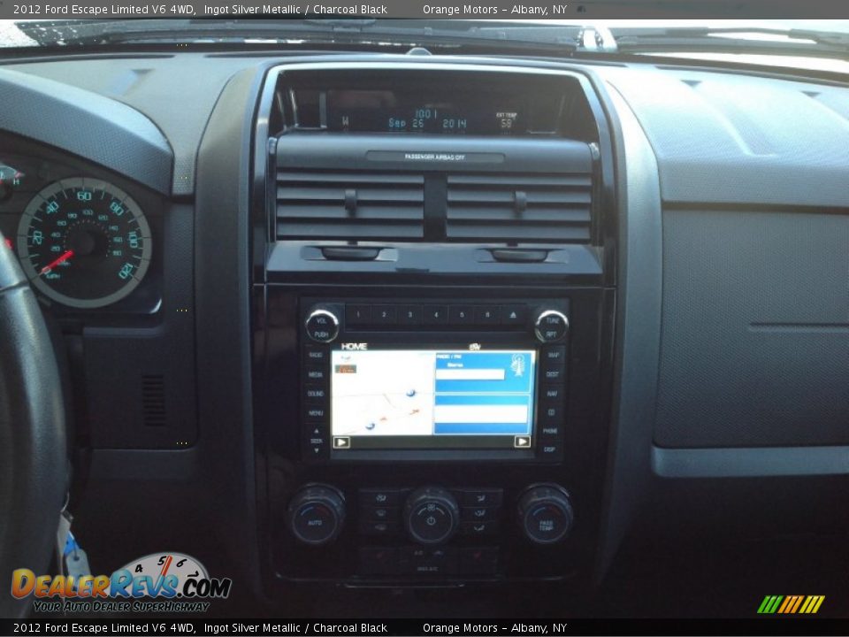 2012 Ford Escape Limited V6 4WD Ingot Silver Metallic / Charcoal Black Photo #10