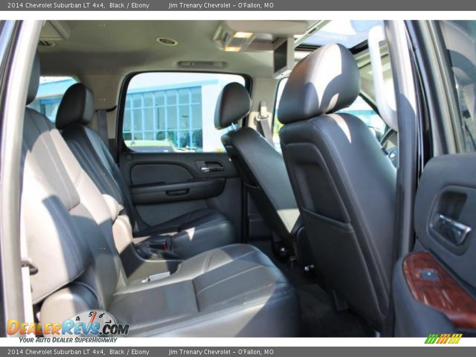 2014 Chevrolet Suburban LT 4x4 Black / Ebony Photo #9
