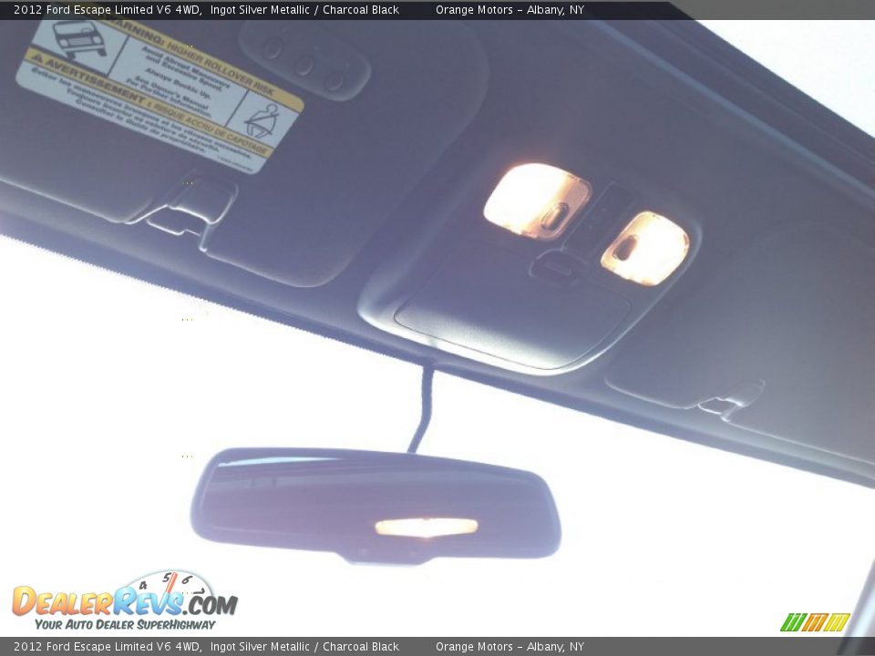 2012 Ford Escape Limited V6 4WD Ingot Silver Metallic / Charcoal Black Photo #14