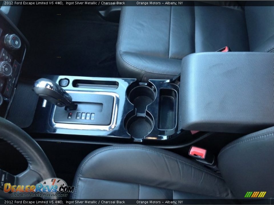 2012 Ford Escape Limited V6 4WD Ingot Silver Metallic / Charcoal Black Photo #15
