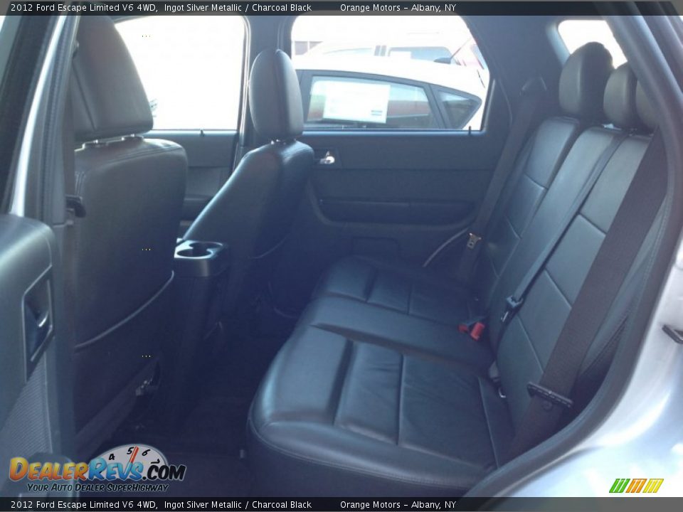 2012 Ford Escape Limited V6 4WD Ingot Silver Metallic / Charcoal Black Photo #16