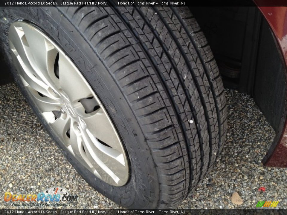 2012 Honda Accord LX Sedan Basque Red Pearl II / Ivory Photo #2