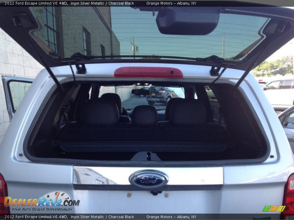 2012 Ford Escape Limited V6 4WD Ingot Silver Metallic / Charcoal Black Photo #18