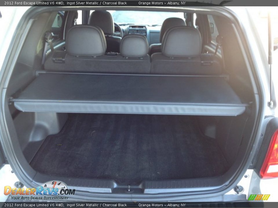2012 Ford Escape Limited V6 4WD Ingot Silver Metallic / Charcoal Black Photo #20
