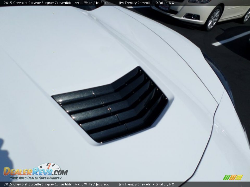 2015 Chevrolet Corvette Stingray Convertible Arctic White / Jet Black Photo #30
