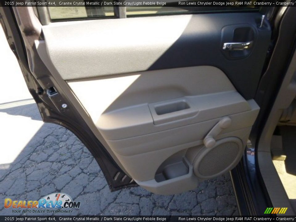 2015 Jeep Patriot Sport 4x4 Granite Crystal Metallic / Dark Slate Gray/Light Pebble Beige Photo #13