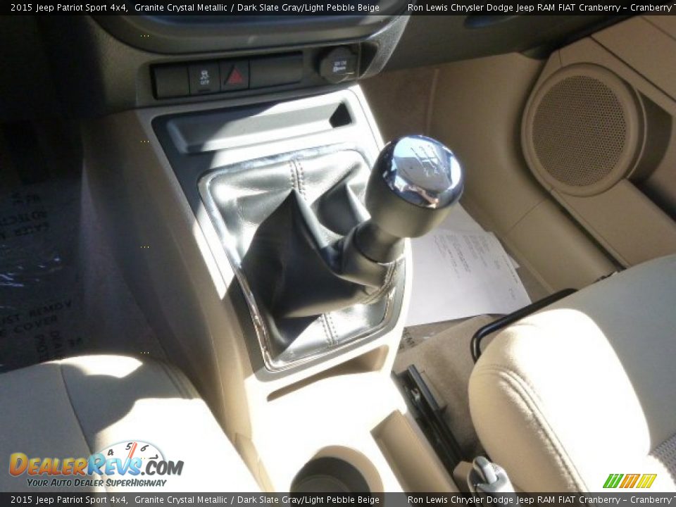 2015 Jeep Patriot Sport 4x4 Granite Crystal Metallic / Dark Slate Gray/Light Pebble Beige Photo #17