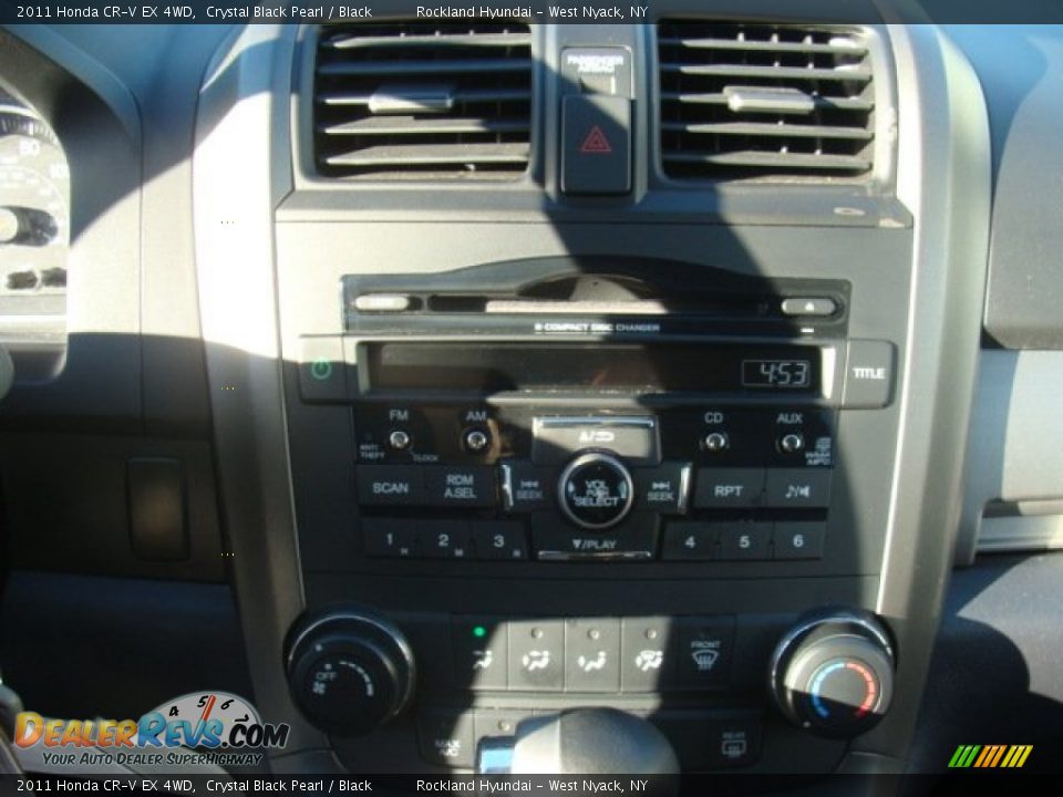 2011 Honda CR-V EX 4WD Crystal Black Pearl / Black Photo #18