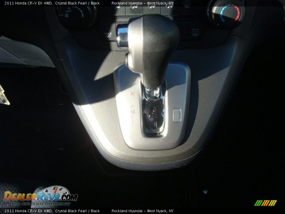 2011 Honda CR-V EX 4WD Crystal Black Pearl / Black Photo #19
