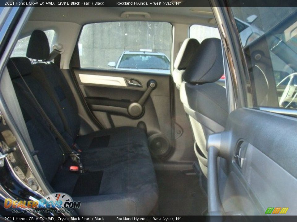 2011 Honda CR-V EX 4WD Crystal Black Pearl / Black Photo #23