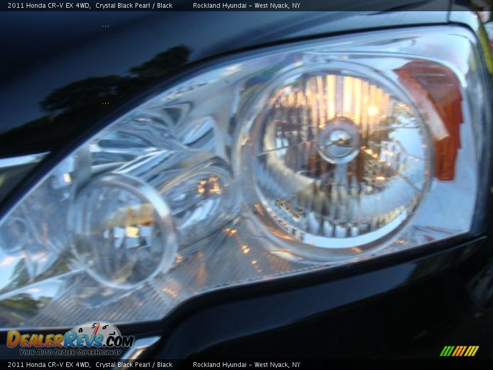 2011 Honda CR-V EX 4WD Crystal Black Pearl / Black Photo #29