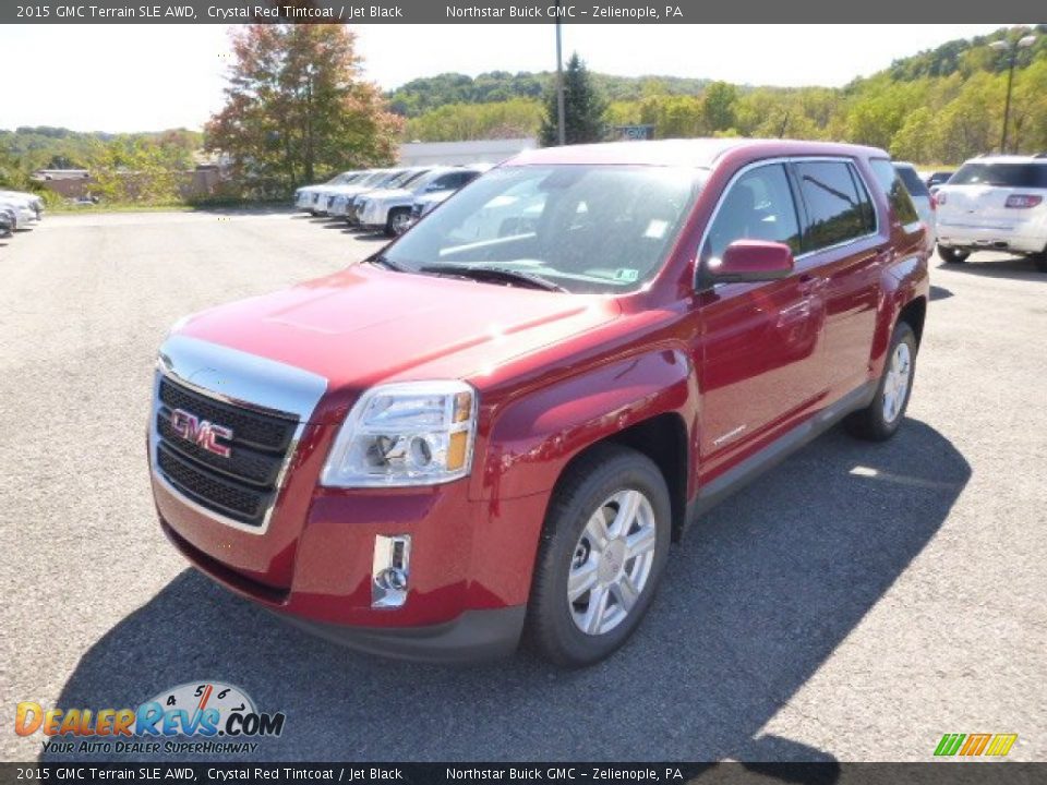 2015 GMC Terrain SLE AWD Crystal Red Tintcoat / Jet Black Photo #1