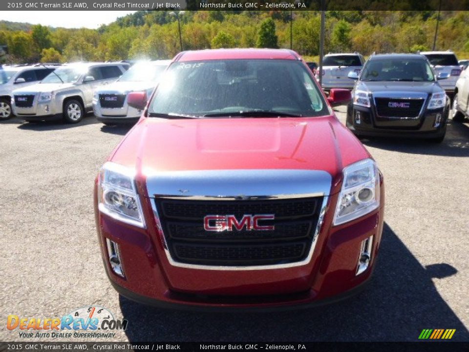 2015 GMC Terrain SLE AWD Crystal Red Tintcoat / Jet Black Photo #2