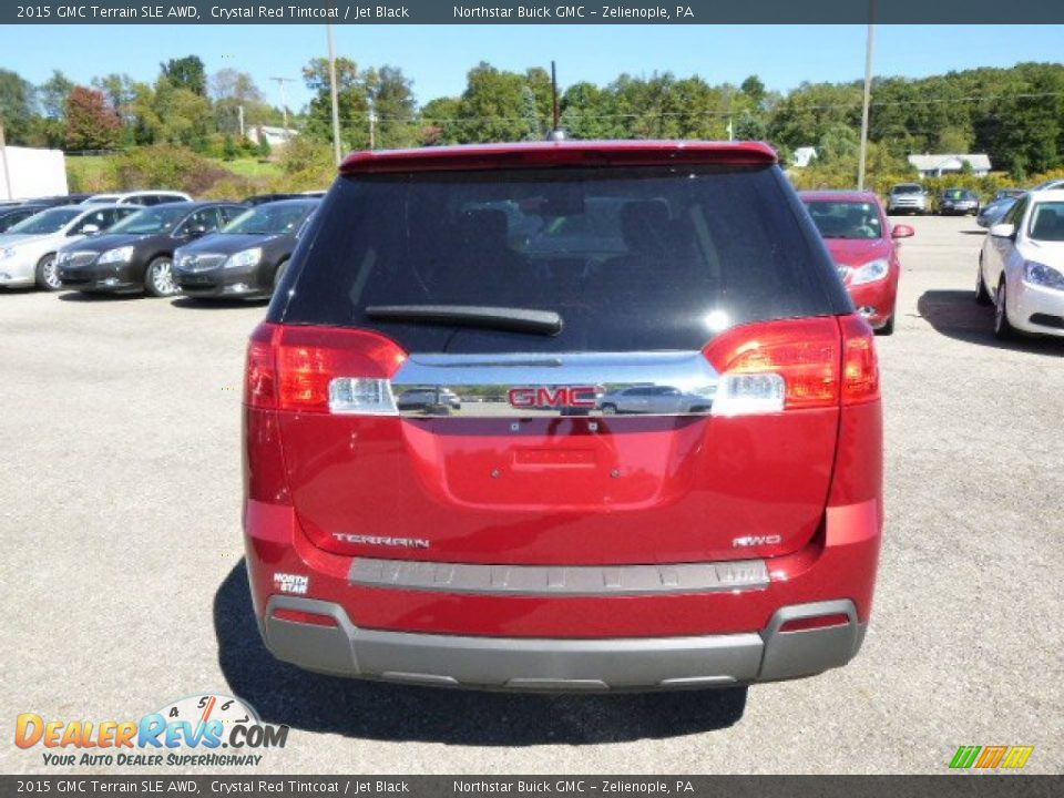 2015 GMC Terrain SLE AWD Crystal Red Tintcoat / Jet Black Photo #6