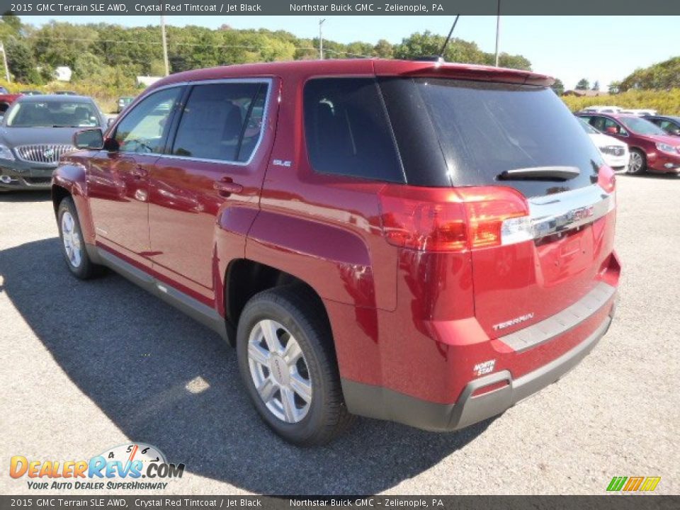 2015 GMC Terrain SLE AWD Crystal Red Tintcoat / Jet Black Photo #7