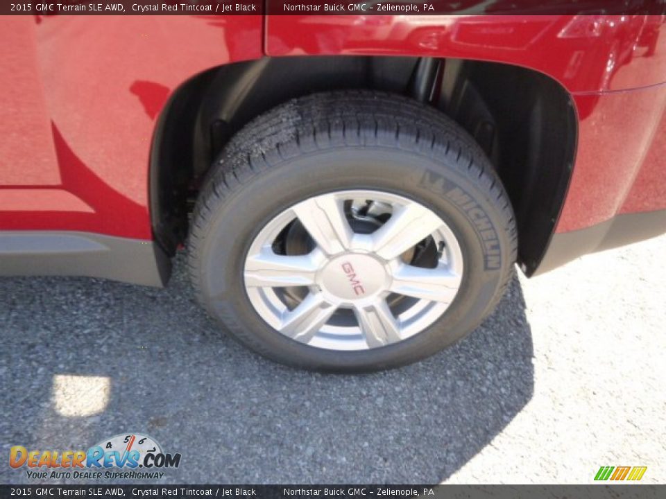 2015 GMC Terrain SLE AWD Crystal Red Tintcoat / Jet Black Photo #9
