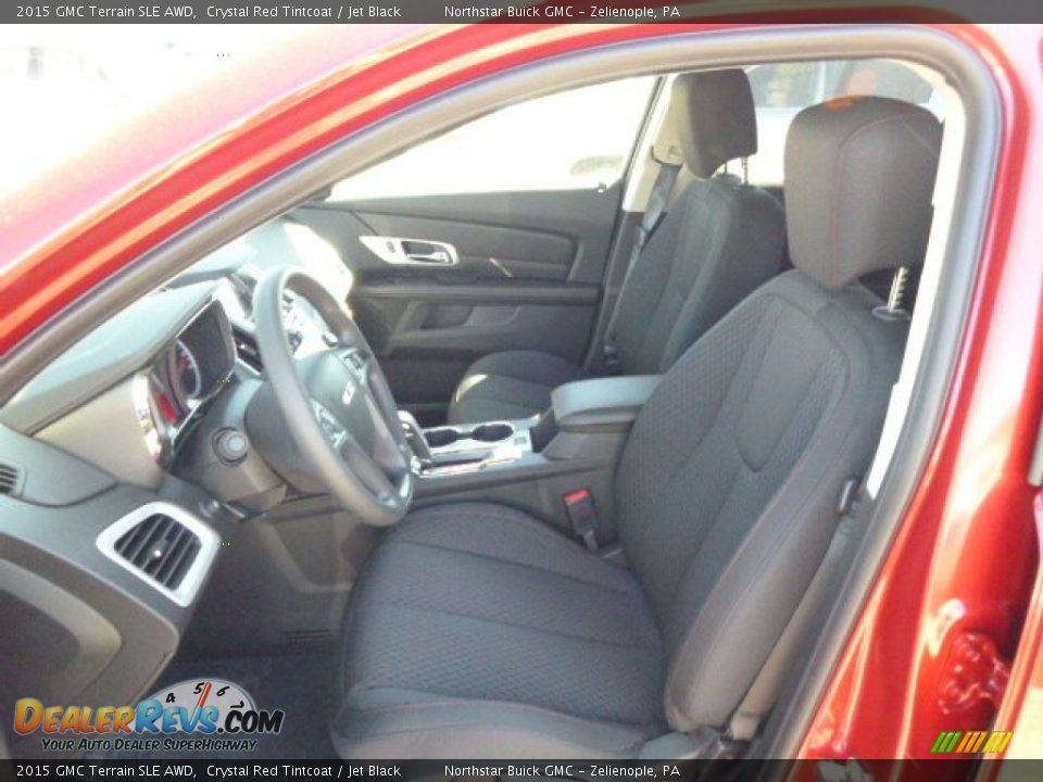 2015 GMC Terrain SLE AWD Crystal Red Tintcoat / Jet Black Photo #10
