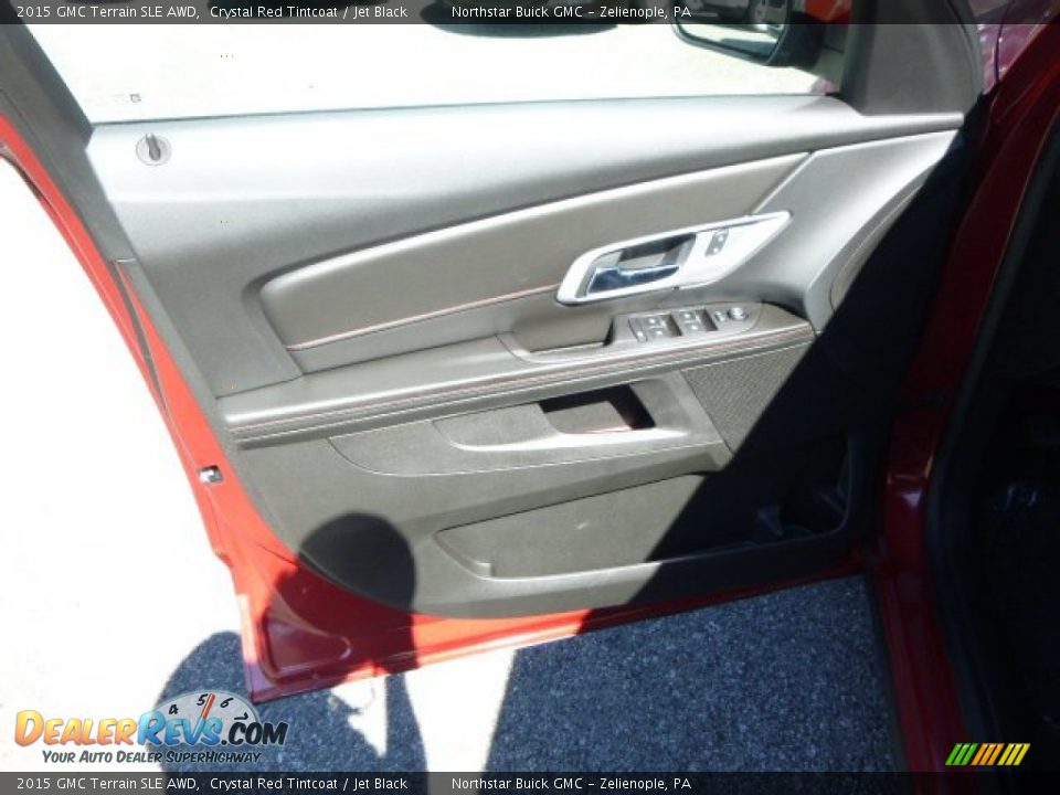 2015 GMC Terrain SLE AWD Crystal Red Tintcoat / Jet Black Photo #11