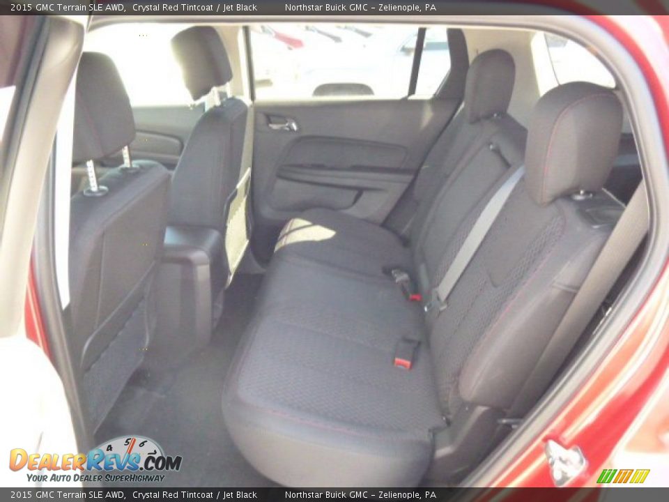 2015 GMC Terrain SLE AWD Crystal Red Tintcoat / Jet Black Photo #12