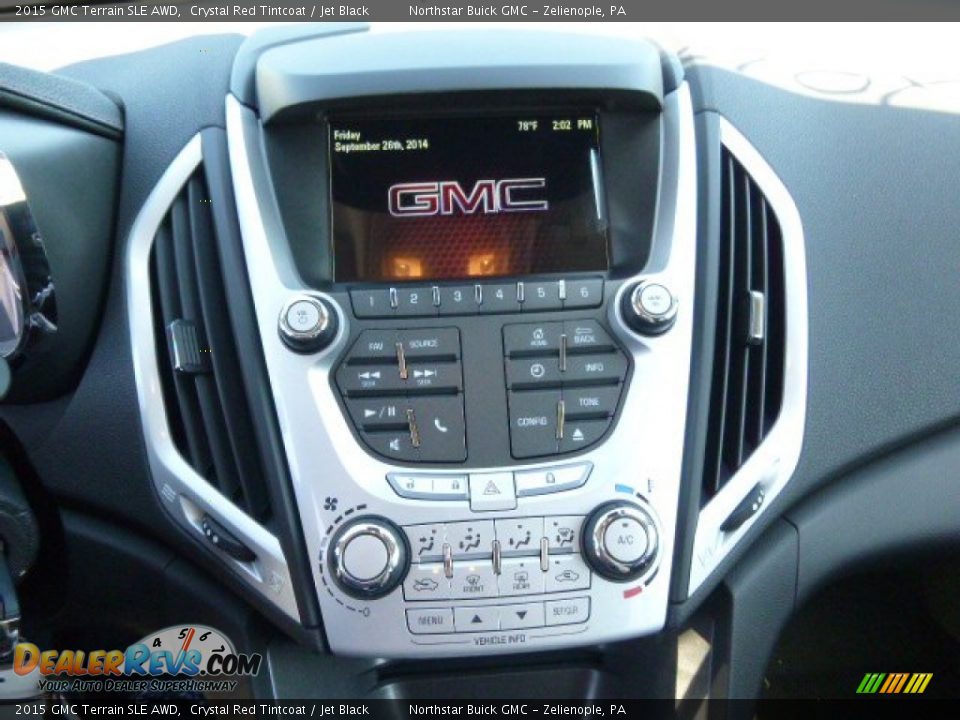 2015 GMC Terrain SLE AWD Crystal Red Tintcoat / Jet Black Photo #15