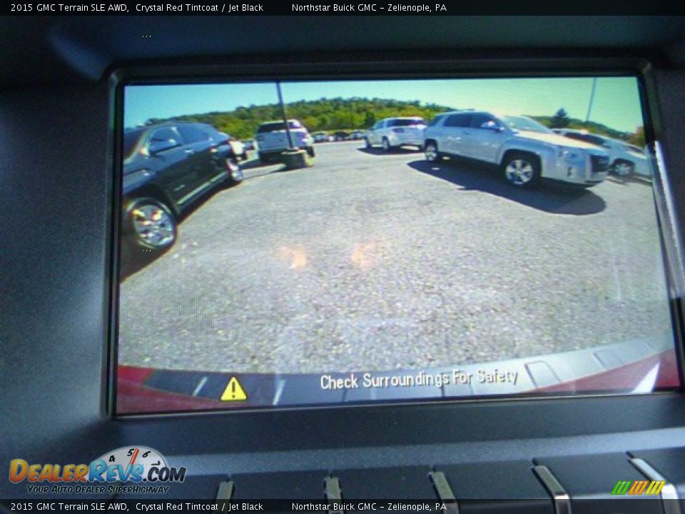 2015 GMC Terrain SLE AWD Crystal Red Tintcoat / Jet Black Photo #16