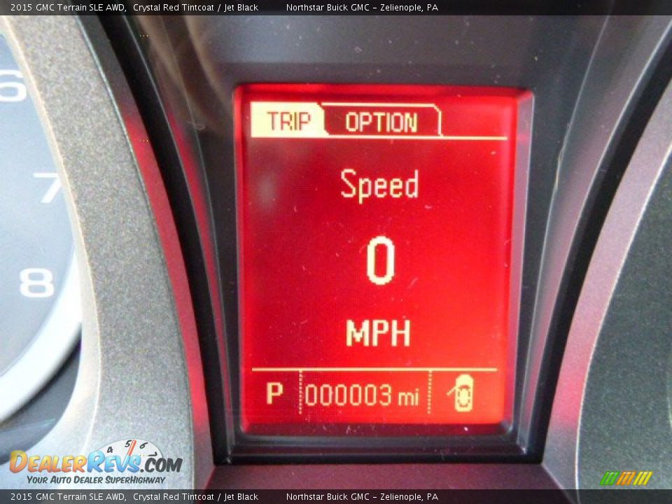 2015 GMC Terrain SLE AWD Crystal Red Tintcoat / Jet Black Photo #19
