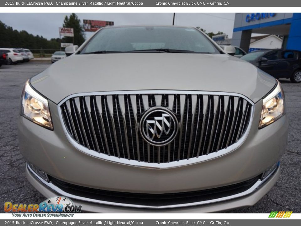 2015 Buick LaCrosse FWD Champagne Silver Metallic / Light Neutral/Cocoa Photo #2