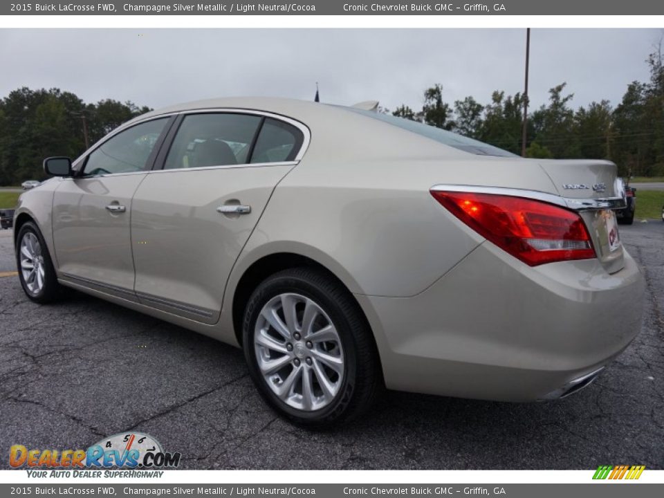 2015 Buick LaCrosse FWD Champagne Silver Metallic / Light Neutral/Cocoa Photo #5