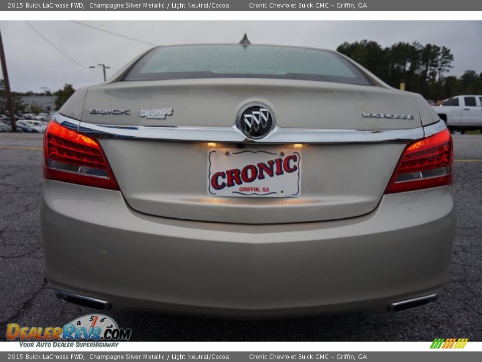 2015 Buick LaCrosse FWD Champagne Silver Metallic / Light Neutral/Cocoa Photo #6