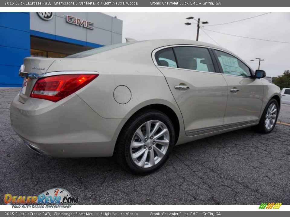 2015 Buick LaCrosse FWD Champagne Silver Metallic / Light Neutral/Cocoa Photo #7