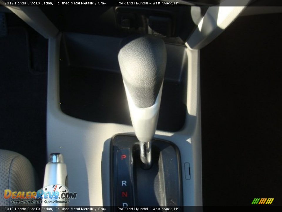 2012 Honda Civic EX Sedan Polished Metal Metallic / Gray Photo #19