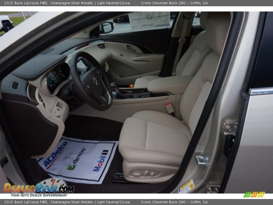 2015 Buick LaCrosse FWD Champagne Silver Metallic / Light Neutral/Cocoa Photo #9