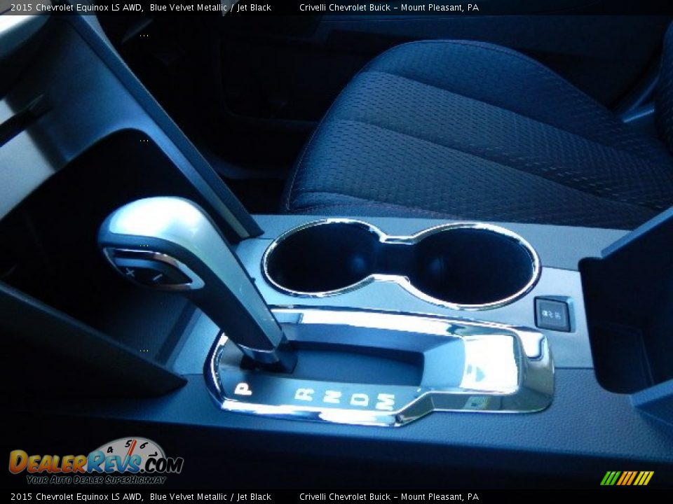 2015 Chevrolet Equinox LS AWD Blue Velvet Metallic / Jet Black Photo #13