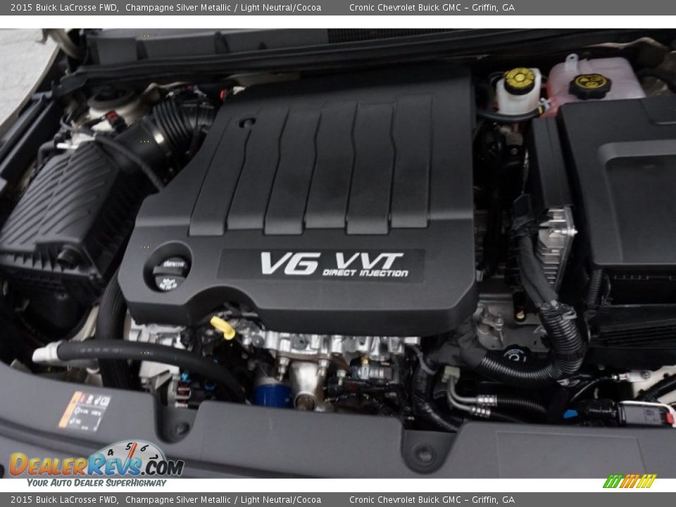 2015 Buick LaCrosse FWD Champagne Silver Metallic / Light Neutral/Cocoa Photo #12
