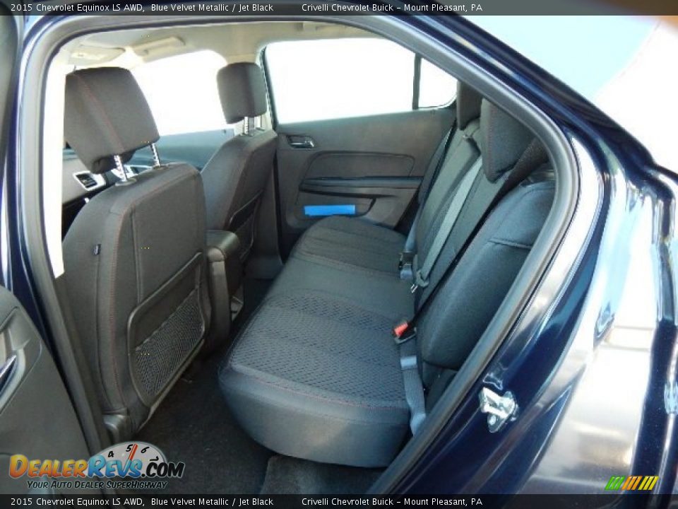 2015 Chevrolet Equinox LS AWD Blue Velvet Metallic / Jet Black Photo #16