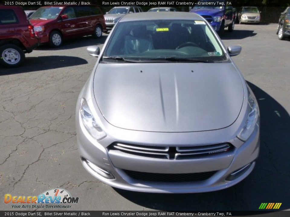 2015 Dodge Dart SE Billet Silver Metallic / Black Photo #3