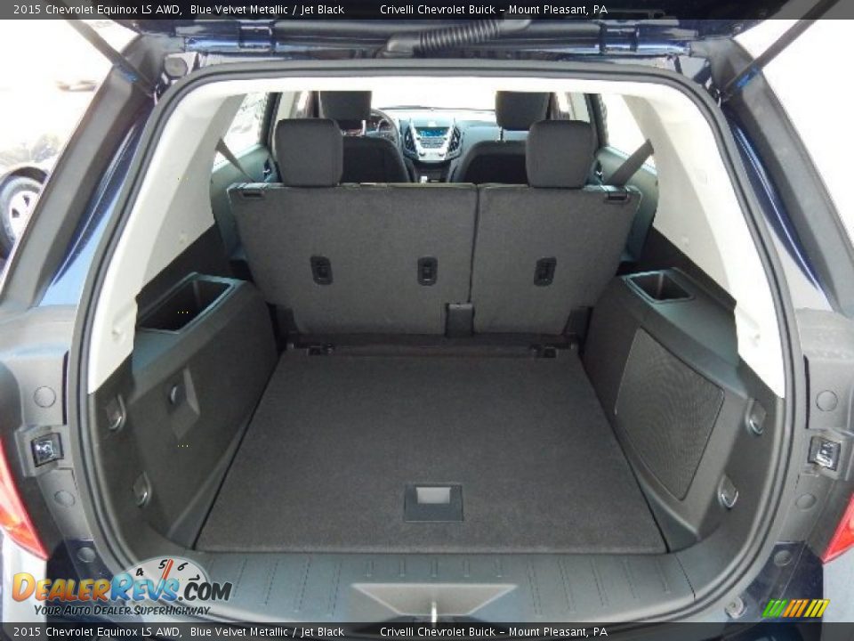 2015 Chevrolet Equinox LS AWD Blue Velvet Metallic / Jet Black Photo #17