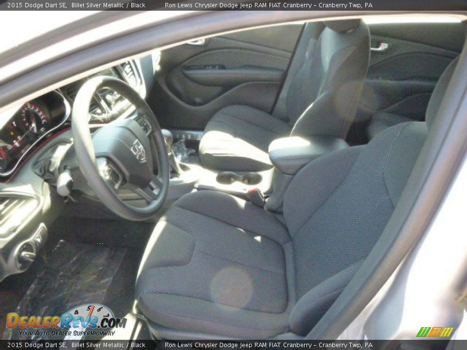 2015 Dodge Dart SE Billet Silver Metallic / Black Photo #10