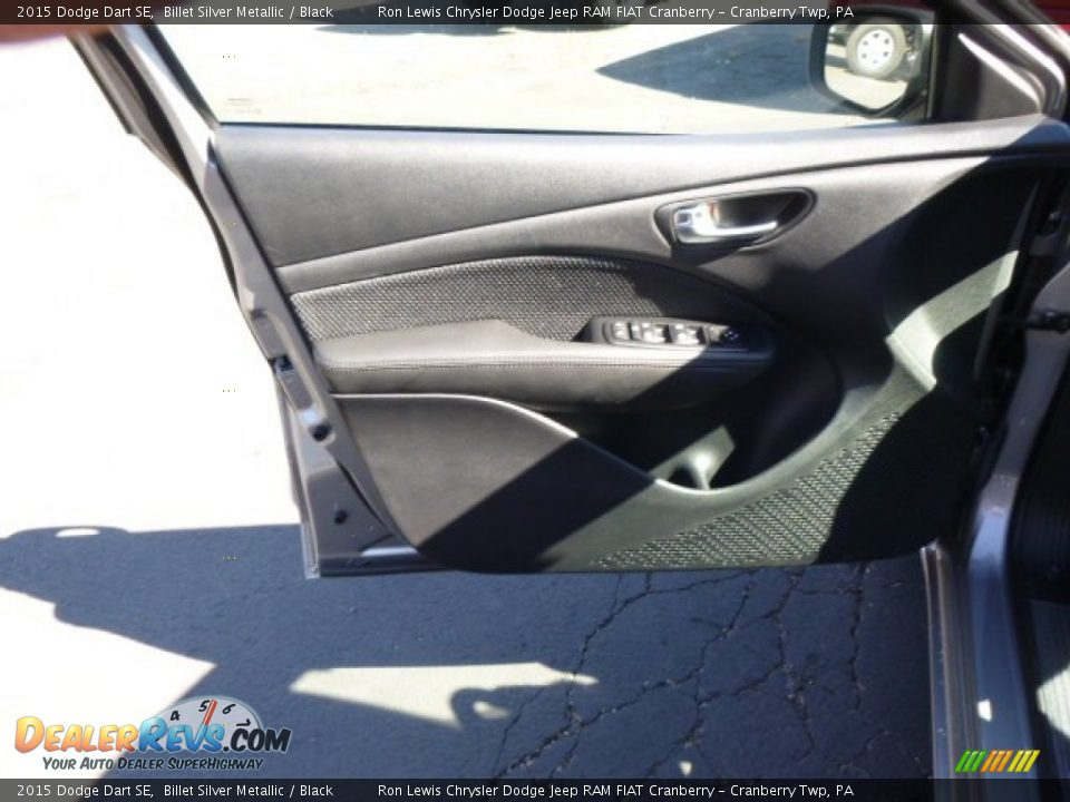 2015 Dodge Dart SE Billet Silver Metallic / Black Photo #11