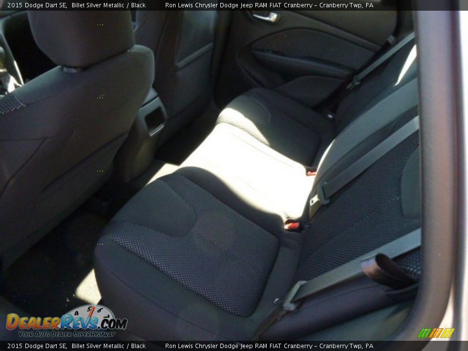 2015 Dodge Dart SE Billet Silver Metallic / Black Photo #12