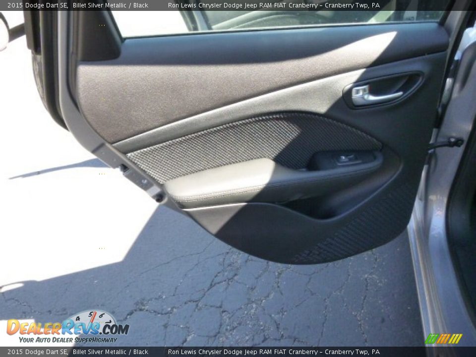 2015 Dodge Dart SE Billet Silver Metallic / Black Photo #13