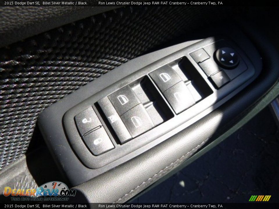 2015 Dodge Dart SE Billet Silver Metallic / Black Photo #15