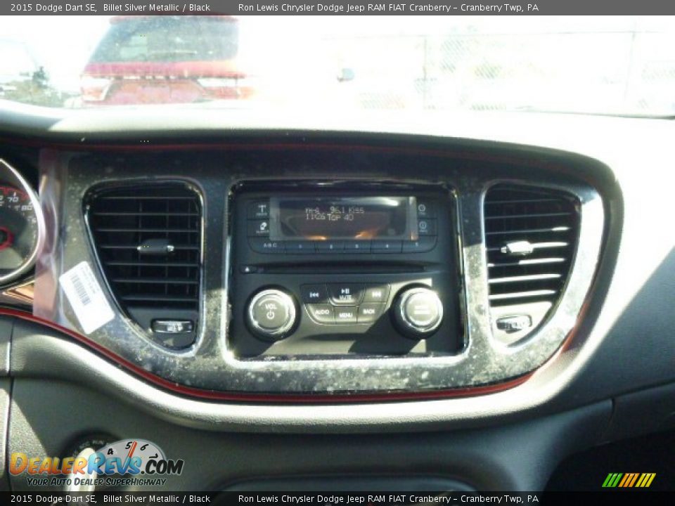 2015 Dodge Dart SE Billet Silver Metallic / Black Photo #16