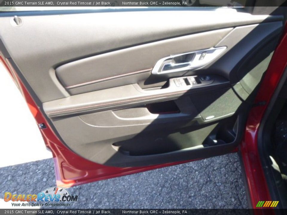 2015 GMC Terrain SLE AWD Crystal Red Tintcoat / Jet Black Photo #11