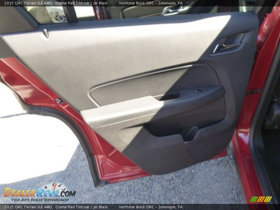 2015 GMC Terrain SLE AWD Crystal Red Tintcoat / Jet Black Photo #13