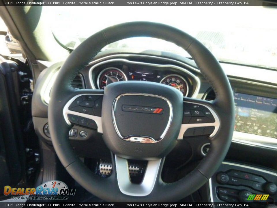 2015 Dodge Challenger SXT Plus Steering Wheel Photo #19