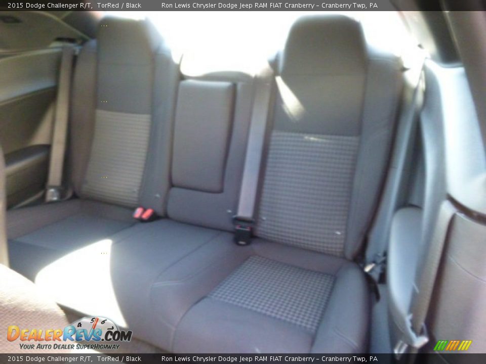 Rear Seat of 2015 Dodge Challenger R/T Photo #11